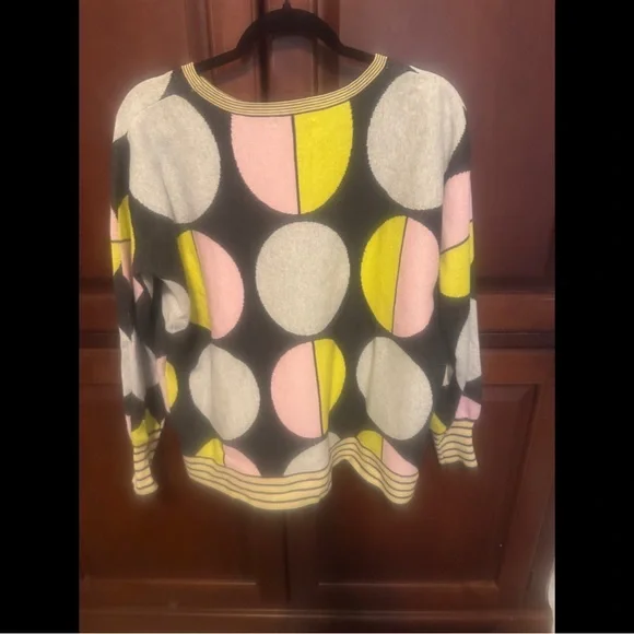 Zaket & Plover Geometric Circle Pattern Sweater - Picture 2 of 3